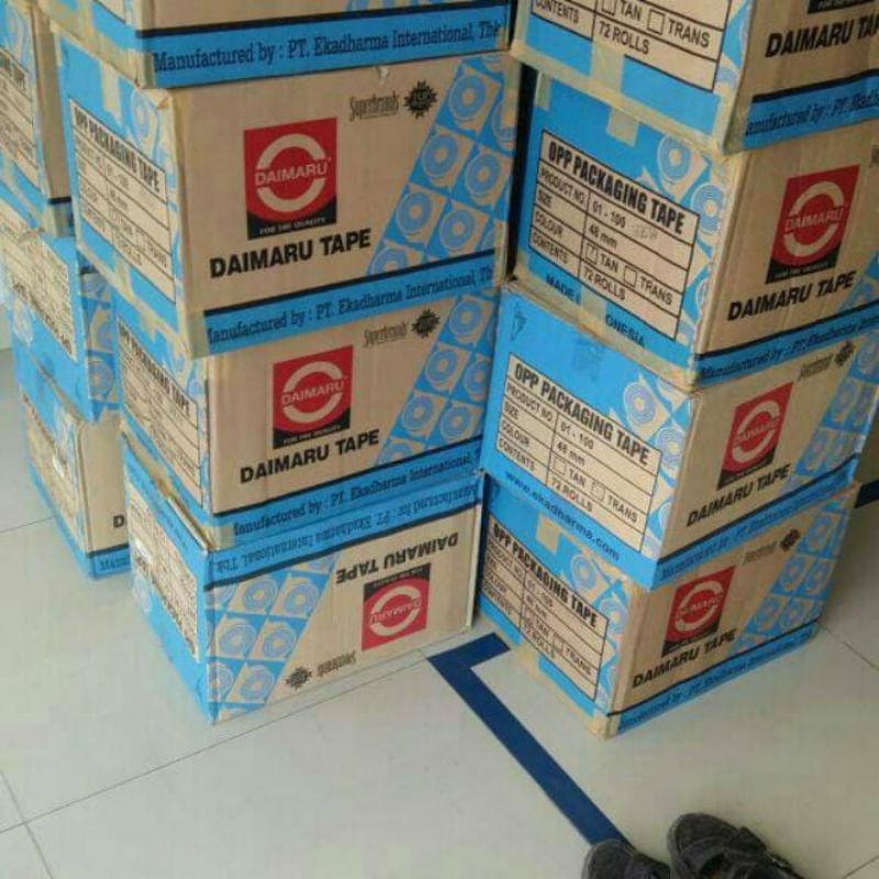 

lakban daimaru bening 1 dus 72 pcs