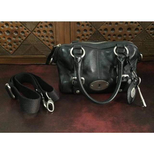 Fossil maddox small hitam prelove