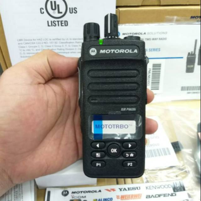 Motorola XiR P6620i TIA VHF Gasproof Ganti GP328is GP338is P6620i