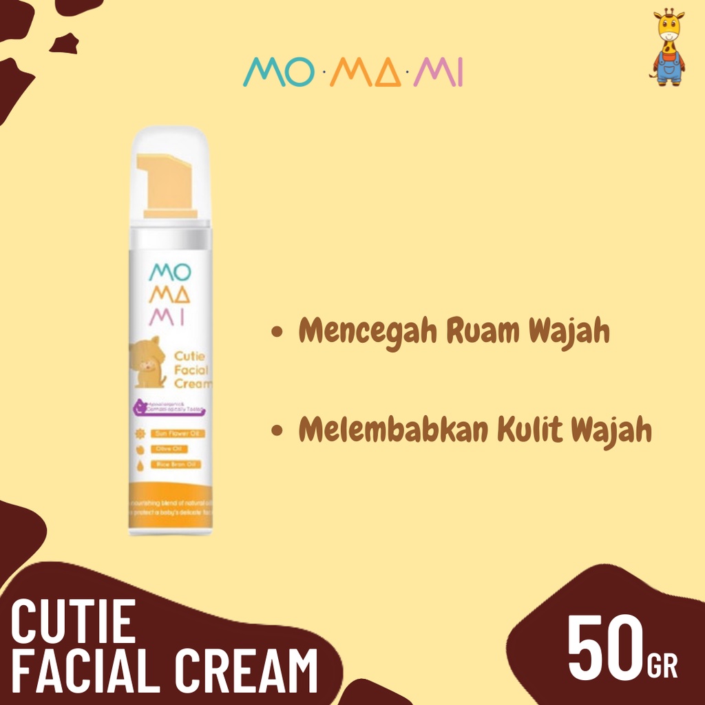 Momami Cutie Facial Cream 50gr