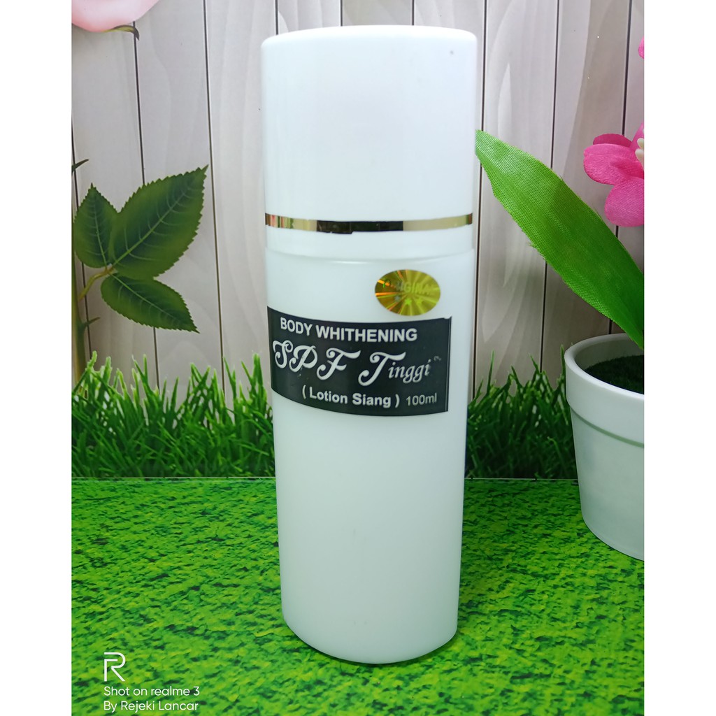 HAND BODY LOTION DOSTING BPOM WHITENING GREEN TEA SPF TINGGI / HBL DOSIS TINGGI [HARGA 1 PAKET]