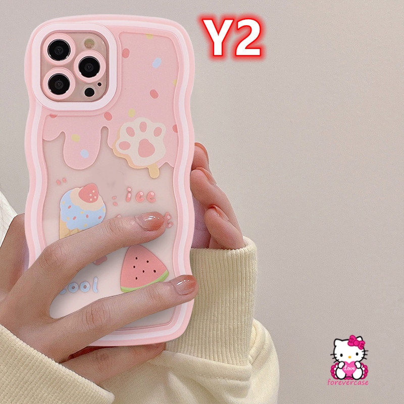 Soft Case VIVO Y35 Y16 Y15A Y12s Y15 Y12 Y30 Y91C Y20 Y21 Y21s Y12i Y15s Y91 Y11 Y21A Y21T Y33s Y17 Motif Kartun Strawberry