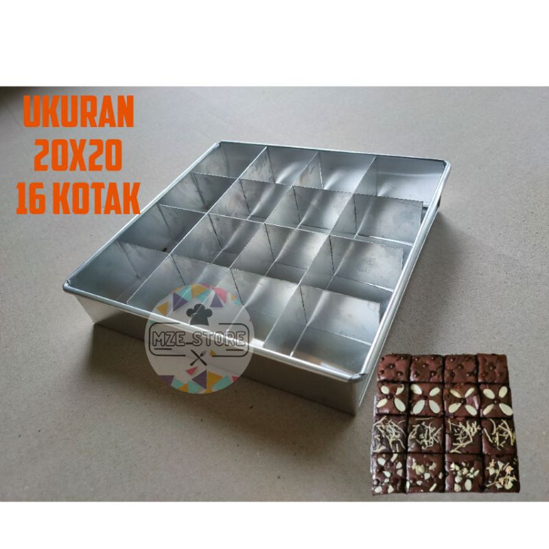 LOYANG DAN SEKAT POTONG UKURAN 20x20 ( 6 VARIAN )