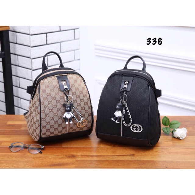 GUCCI BEAR MONO RANSEL PREMIUM TAS WANITA IMPOR