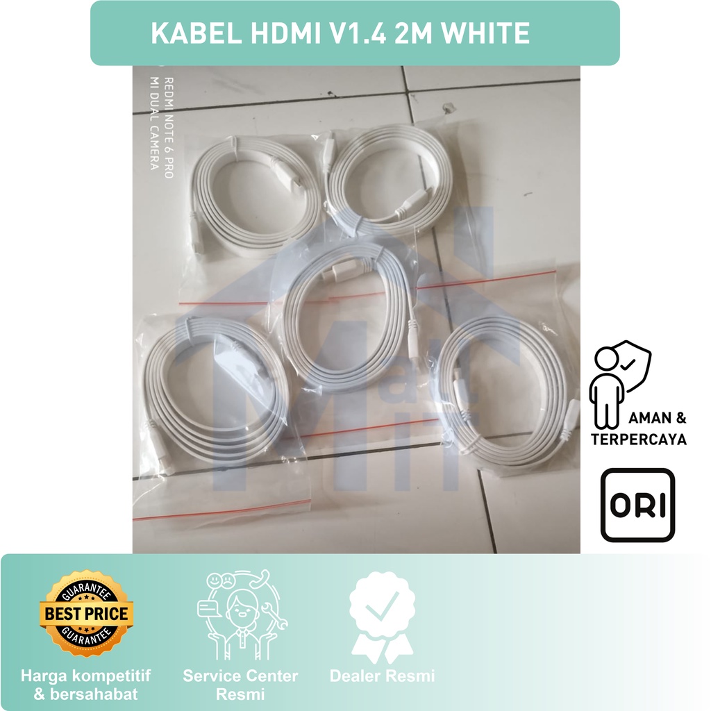 KABEL HDMI V1.4 2 METER 2m high quality kualitas top murah