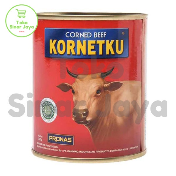 

asa457a Kornet Daging Sapi Kornetku 340 G Xa20X1