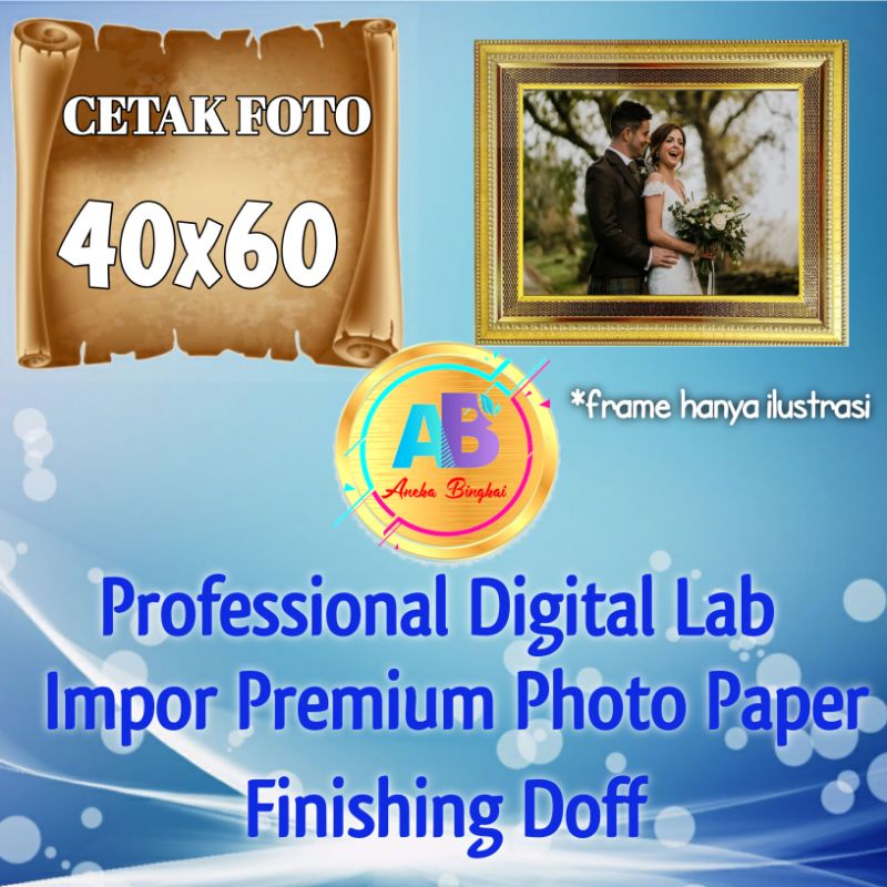 Cetak Foto 40x60 cm Cetak Foto 16RS