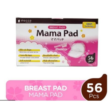 Dacco Mama Pad Breast Pad - 56 Pcs