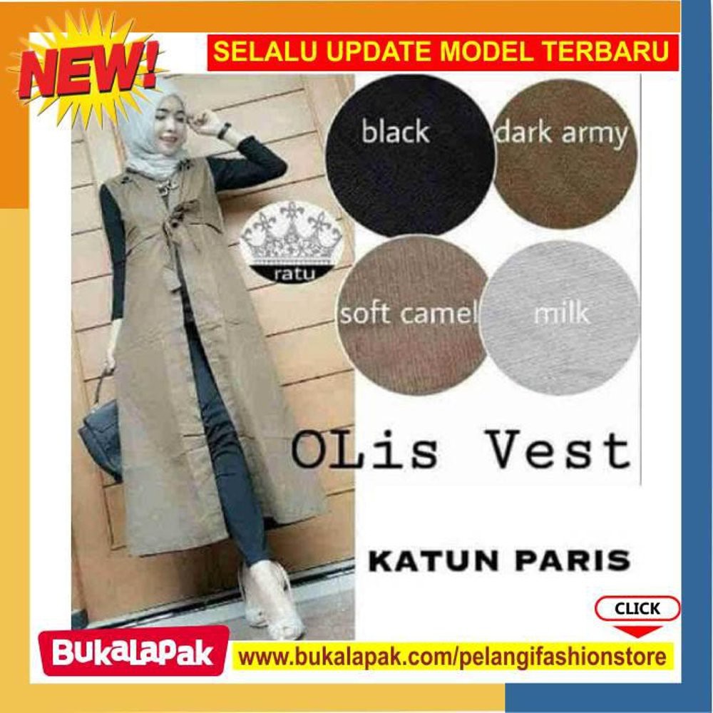 Jual Rompi Wanita Rompi Muslim Wanita Baju Muslim Oueterwear Wanita Muslim Busana Muslim Obral