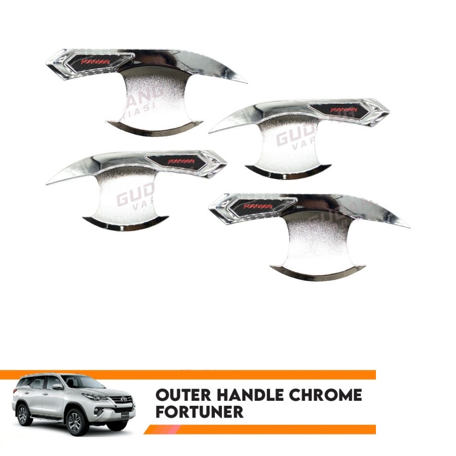 Outer Handle Chrome Fortuner