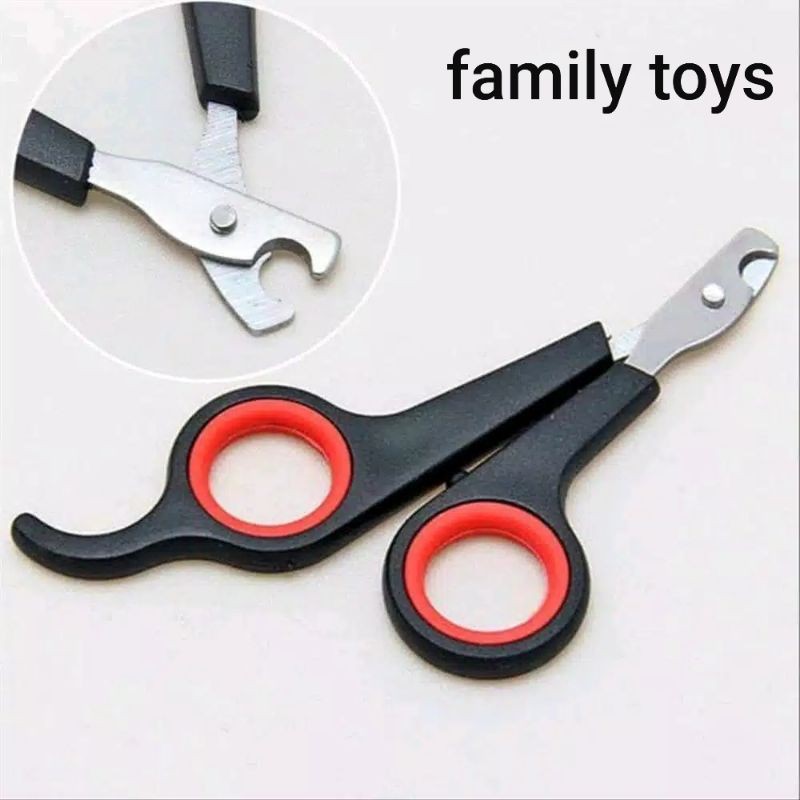 family games Gunting kuku anjing kucing marmut hewan stainless steel sugar glider pet care tool