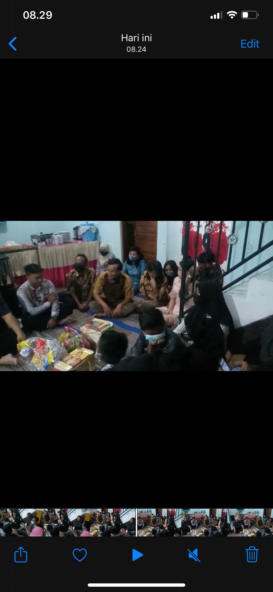 Qnunbatik Couple/sarimbit Batik Tunik/terusan Dahlia