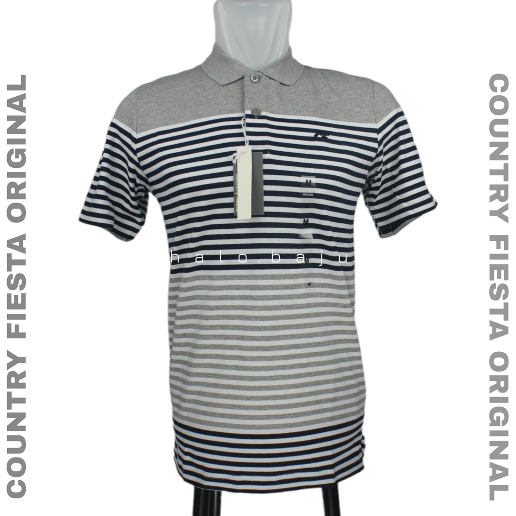 COUNTRY FIESTA ORIGINAL - 01MPY04032 - Kaos kerah CF - Polo Shirt CF - Kaos Polo CF