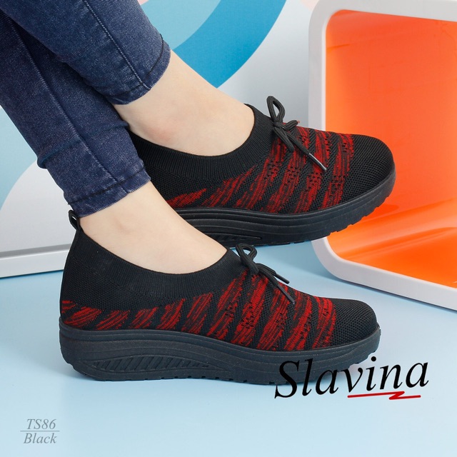 [JUALSEMUA18]Sepatu Slavina TS86