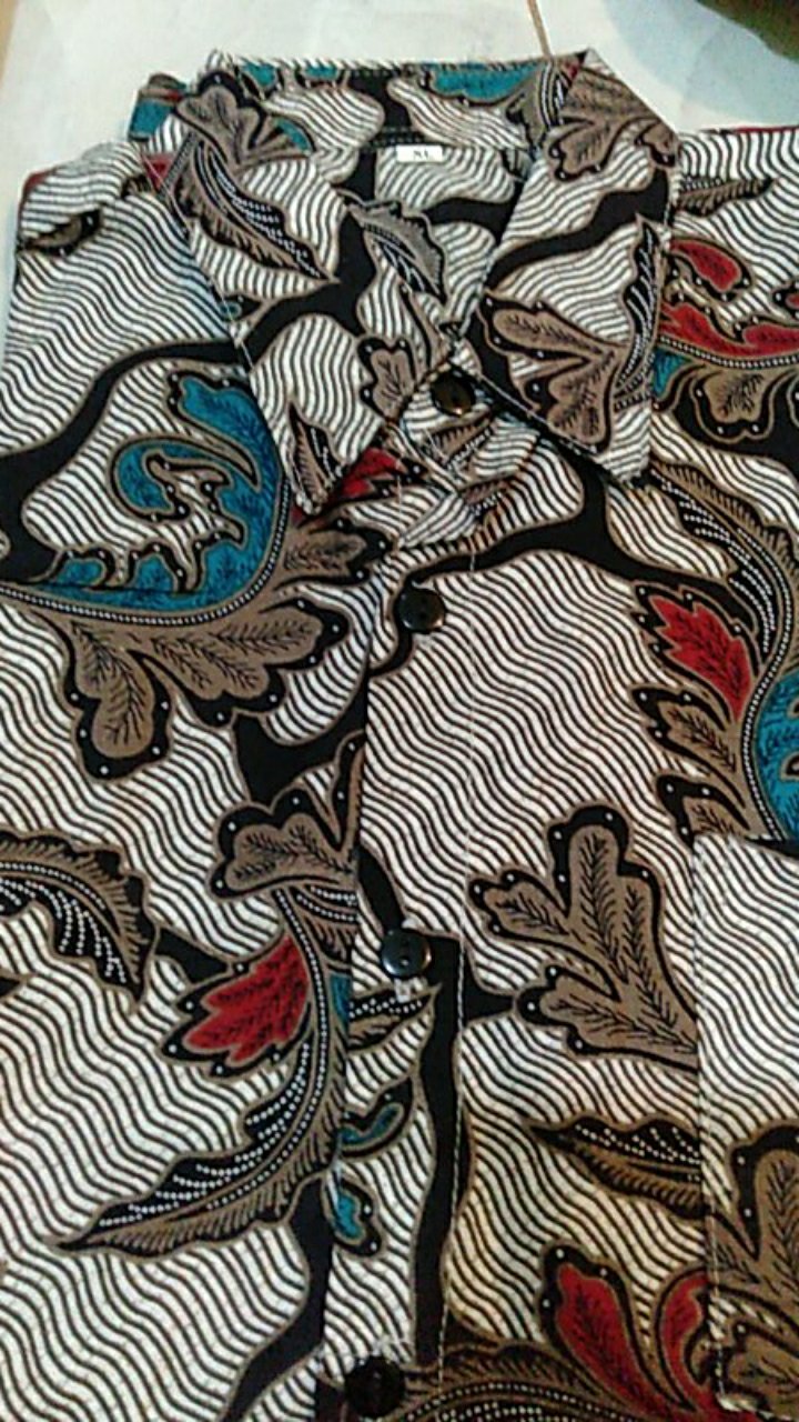 637 Kemeja Batik Anak Laki 2 - 12 Thn,seragam Hem Anak