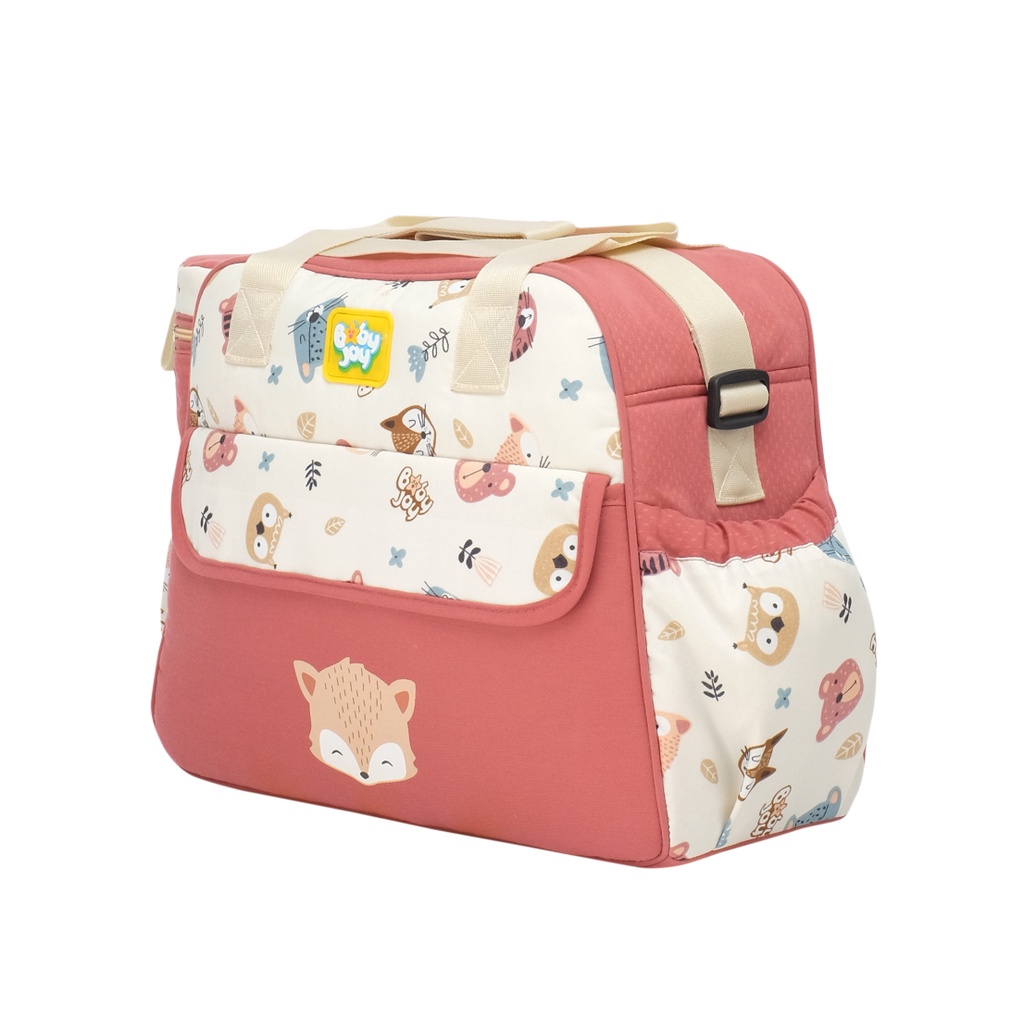 Tas Bayi Besar Popok Diaper Bag Baby Joy Little Forest BJT 1046