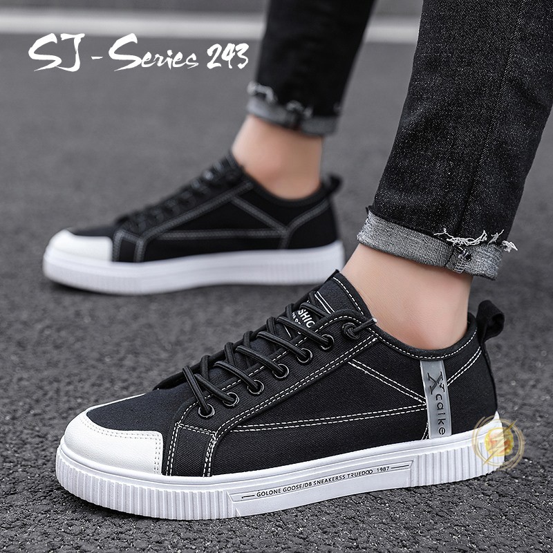 [MON.A] Sepatu Sneakers Pria Casual Hangout/Jalan-Jalan Santai Kualitas Import Premium - 243