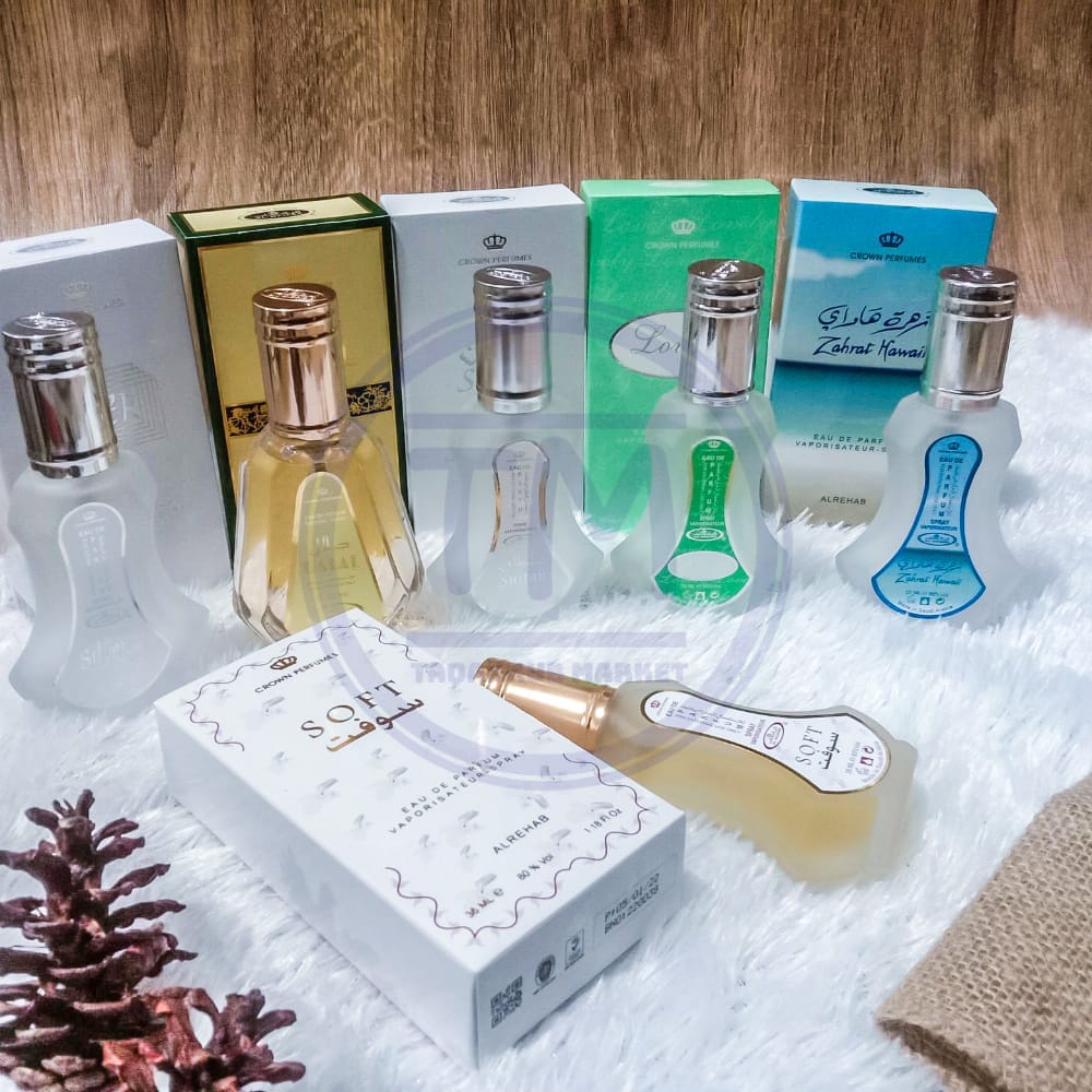 Parfum Spray AL-REHAB ORIGINAL 35ML AL REHAB 50ML Parfum Al Rehab Asli Parfum Silver Al Rehab Parfum