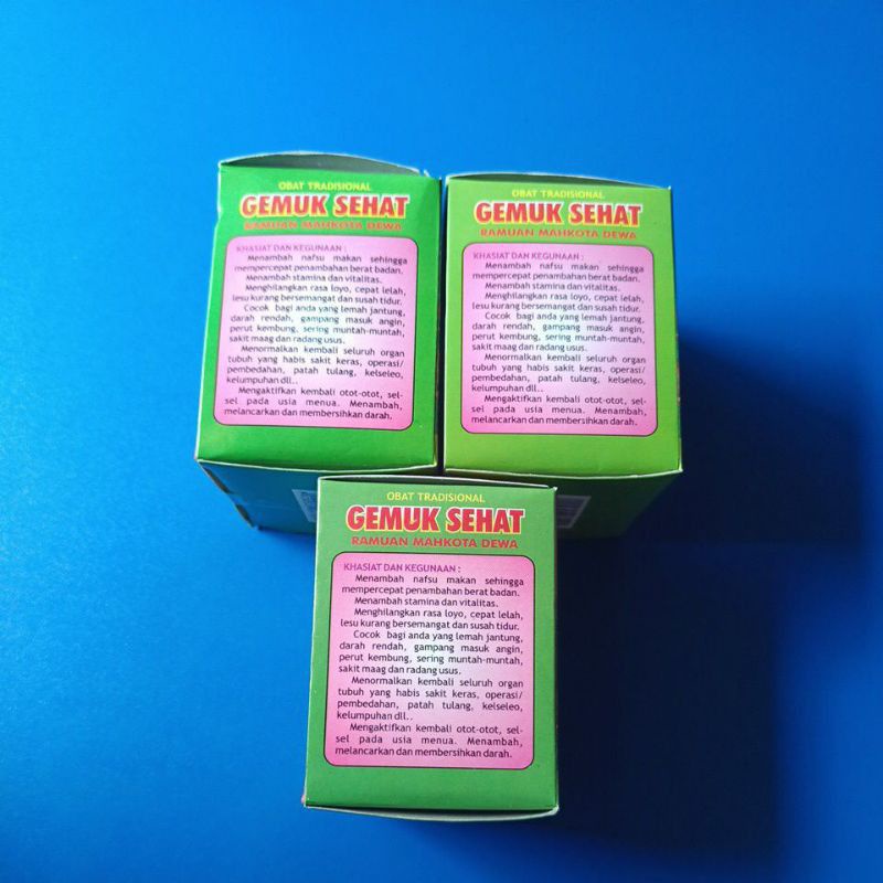 Kapsul gemuk sehat mahkota dewa - 40 kapsul