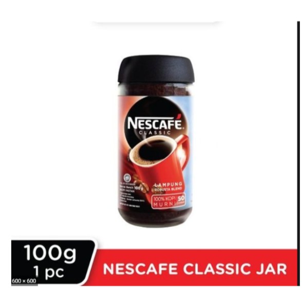 

Nescafe classic jar 100 gram