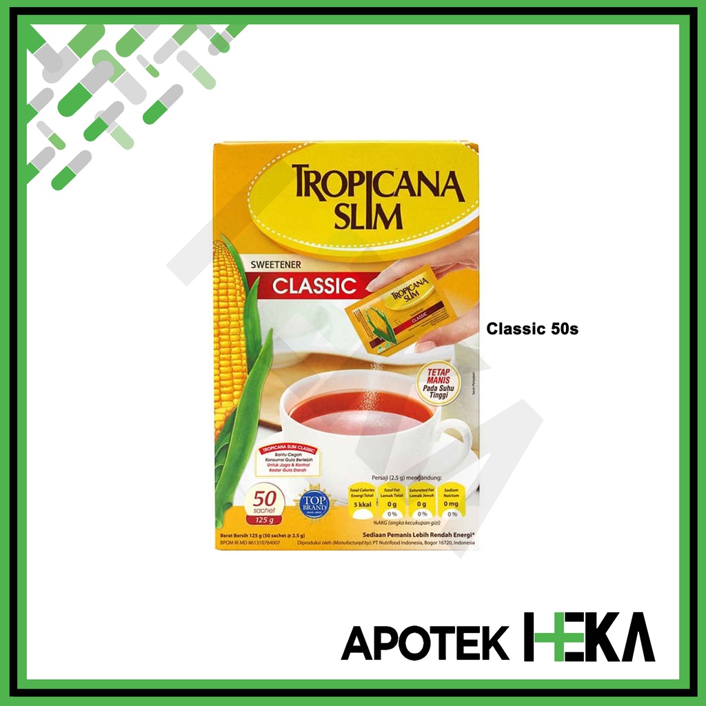 Tropicana Slim Classic / Diabtx - Pemanis Gula Diabetes (SEMARANG)