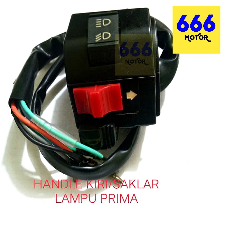 666MOTOR HOLDER SAKLAR KIRI LH HONDA PRIMA/ASTREA/STAR