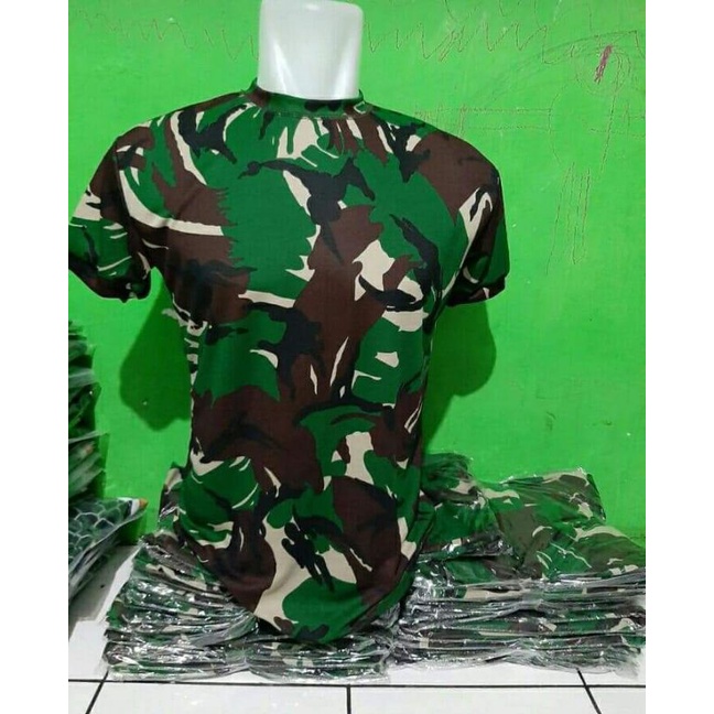 BAJU LORENG KAOS LENGAN PENDEK/kaos loreng/kaos tactical