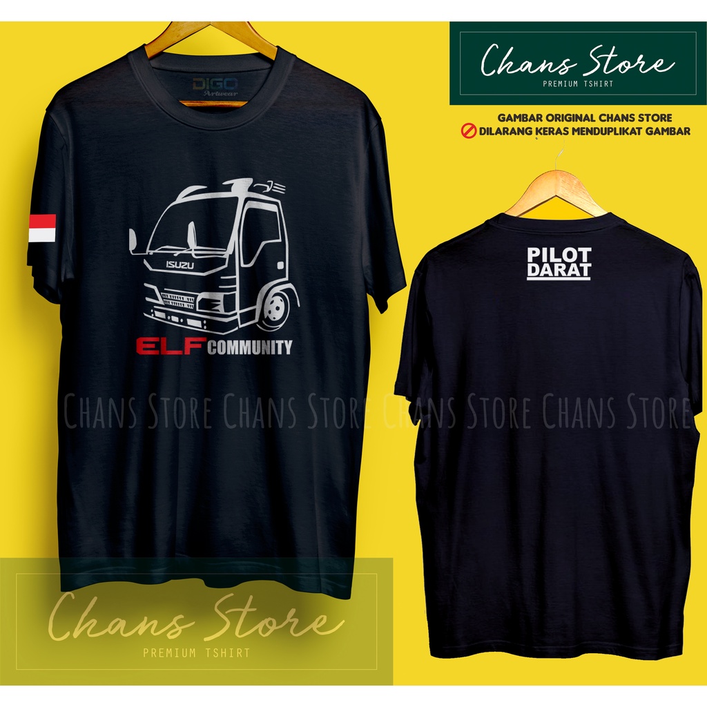 Kaos Elf Community Tshirt Driver Muda Isuzu Elf Premium