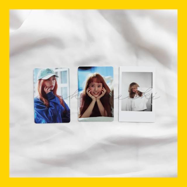 Weki Meki 2nd Mini album Lucky (Suyeon, Elly, Yoojung, Doyeon, Sei, Lua, Rina, Lucy) - photocard