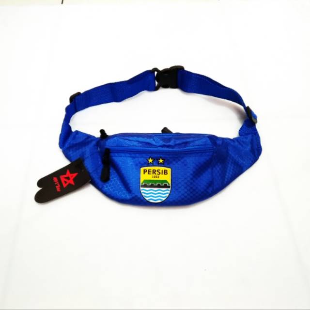 Tas selempang Persib waistbag Persib viking murah pria wanita