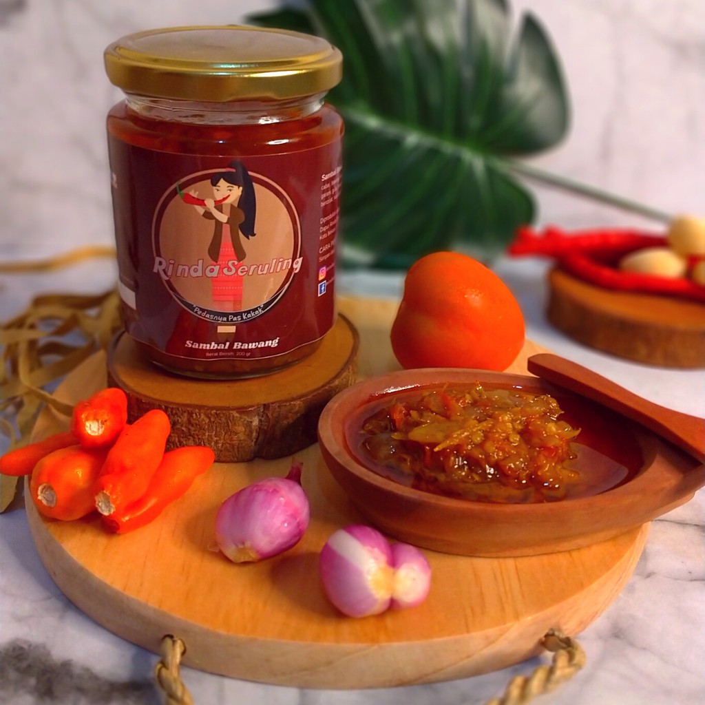 

Sambal Bawang Rinda Seruling 250 ml