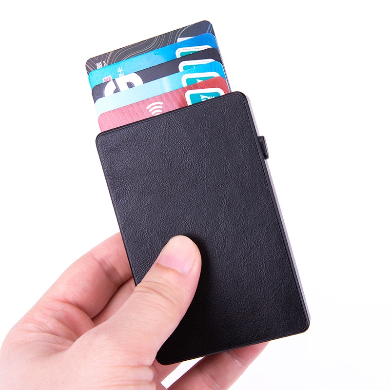 TG169 CARD HOLDER / DOMPET KARTU / TAS KARTU / METAL CASE RFID BLOCKING / TRAVEL ORGANIZER