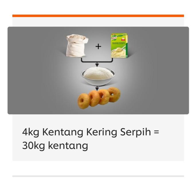 

PROMO KNORR MASHED POTATO 4KG BUMBU & BAHAN MASAKAN MAKANAN & MINUMAN