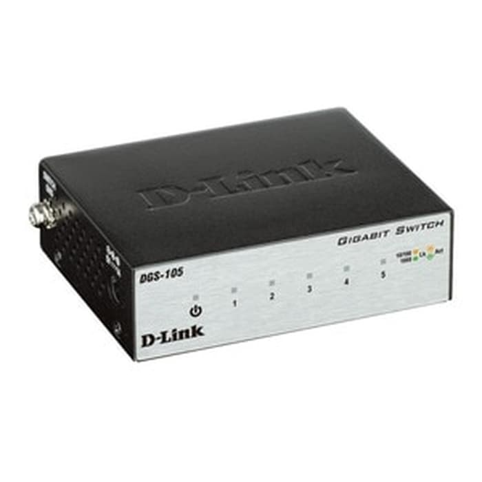 DLink DGS-105GL Switch 5-Port Gigabit Metal DGS-105 N