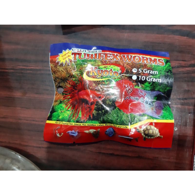 Cacing Kering (Tubifex Worms)