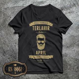  KAOS  LELAKI TERBAIK APRIL KAOS  PRIA Kaos  distro SABLON  