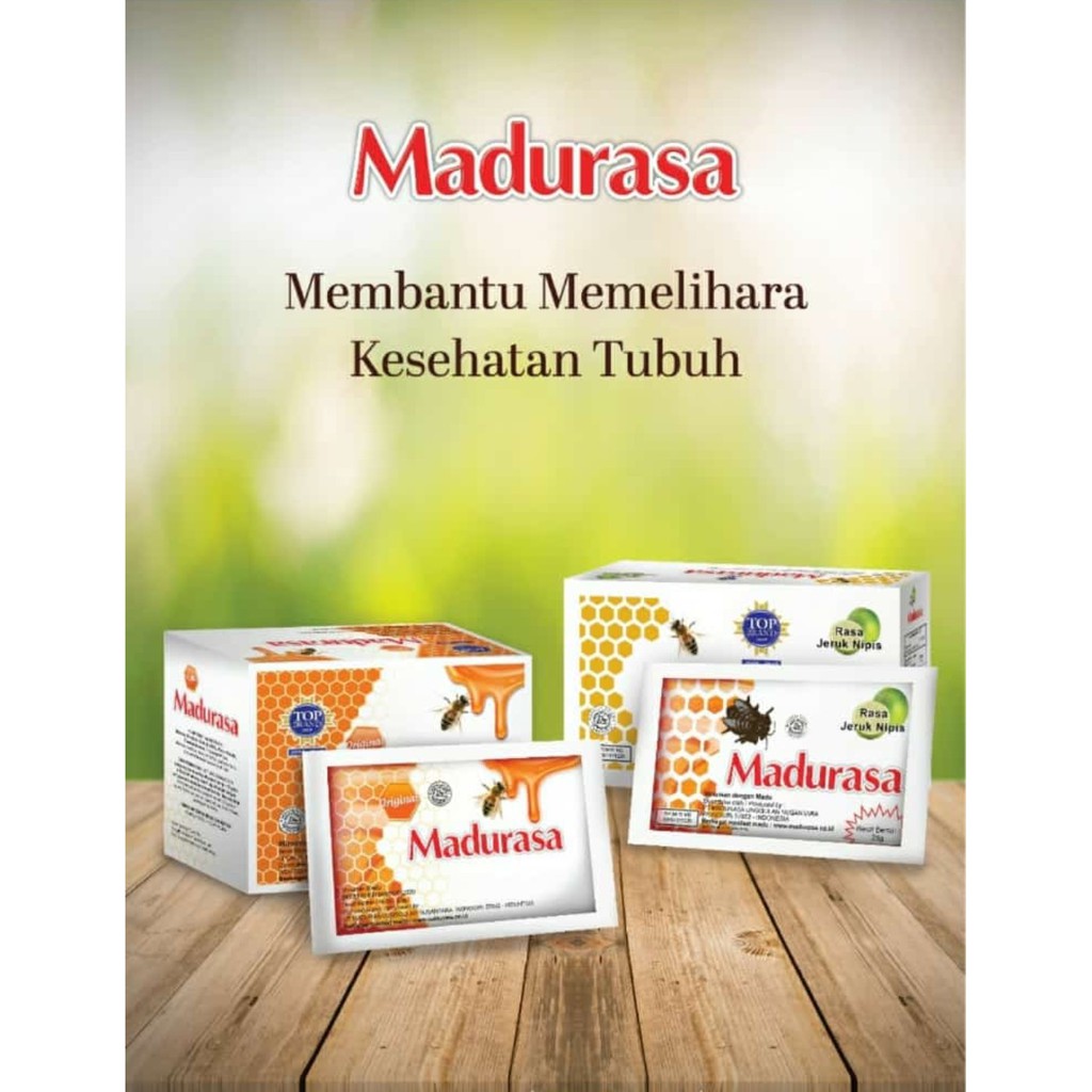 Madurasa Sachet isi 12 (Original / Jeruk Nipis)