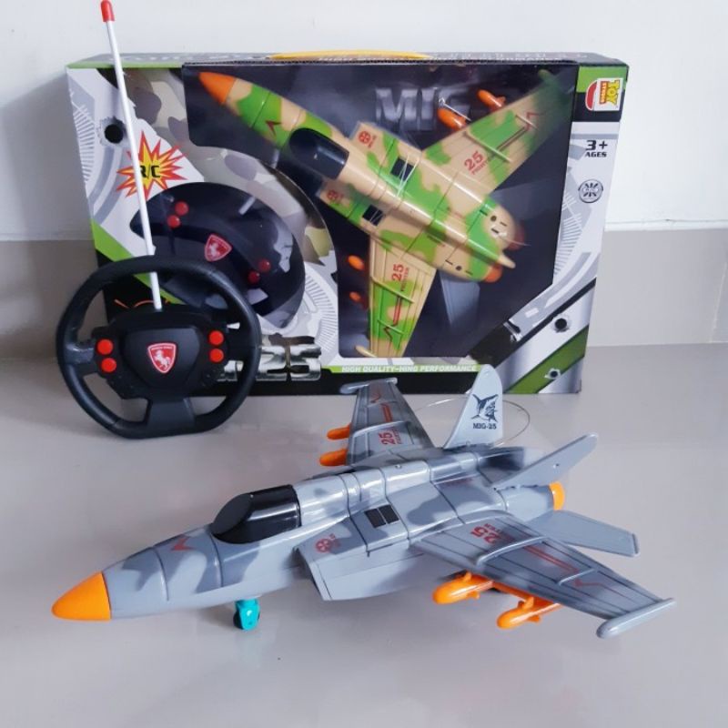 Mainan RC Pesawat Jet Tempur - Aircraft Remote Control Anak Remot