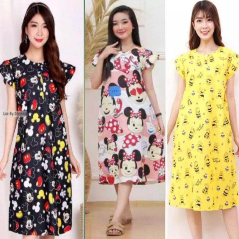 DASTER REMAJA KARAKTER KEKINIAN BUSUI BUMIL KATUN JEPANG LENGAN PENDEK DASTER "SAL.02Jl22ι"