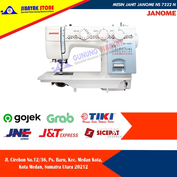 Mesin Jahit Janome NS 7322 N