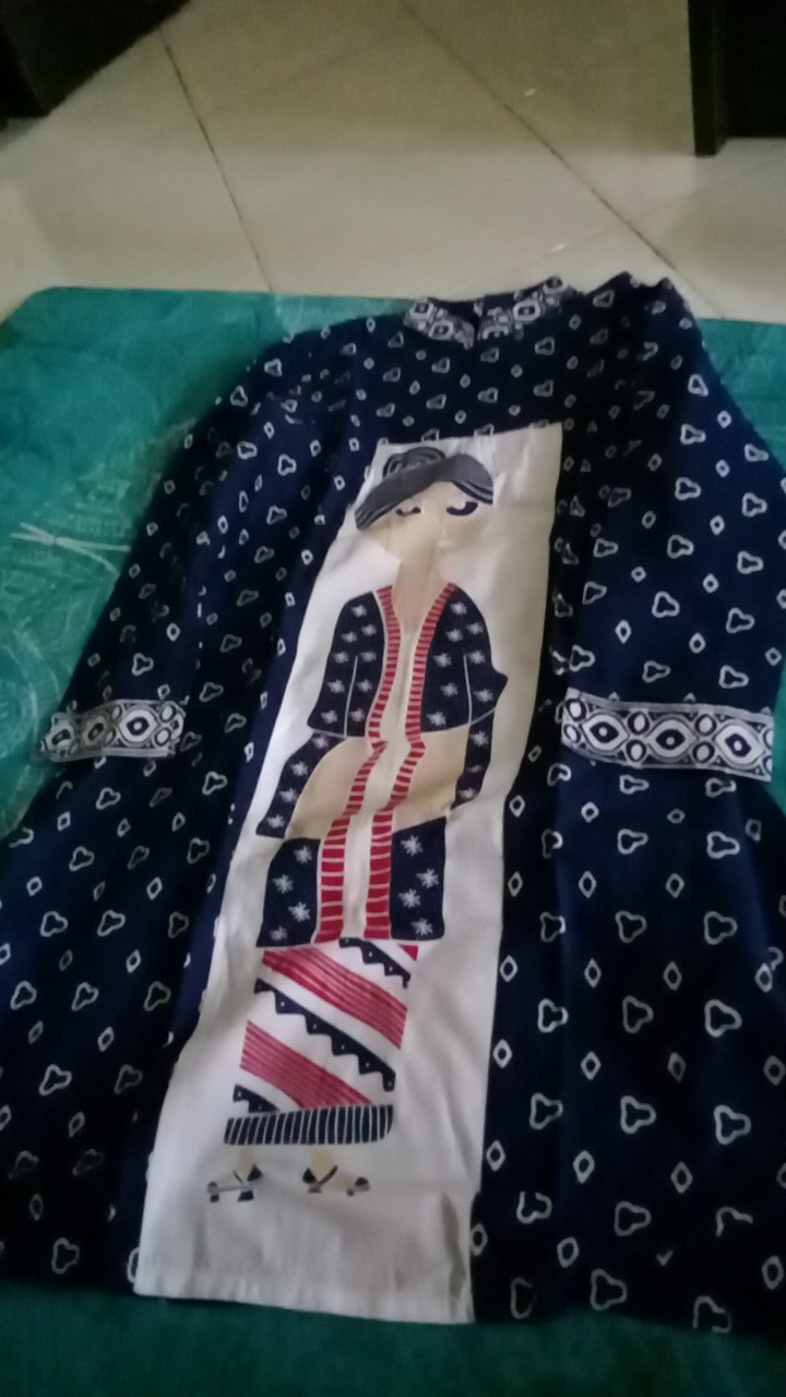 Cod - Tunik Bu Tejo Hangout Single / Dress Bu Tejo Kombinasi / Dress Batik Jumputan / Tunik Batik