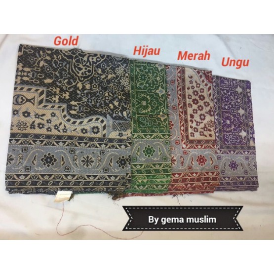 Sajadah motif batik Aljedah