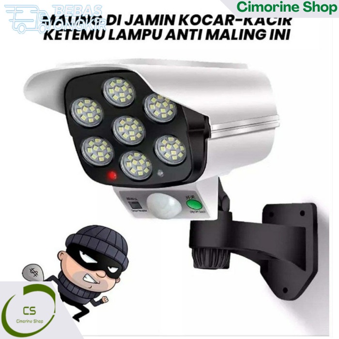 LED SUN SECURITY / LAMPU HALAMAN ANTI MALING