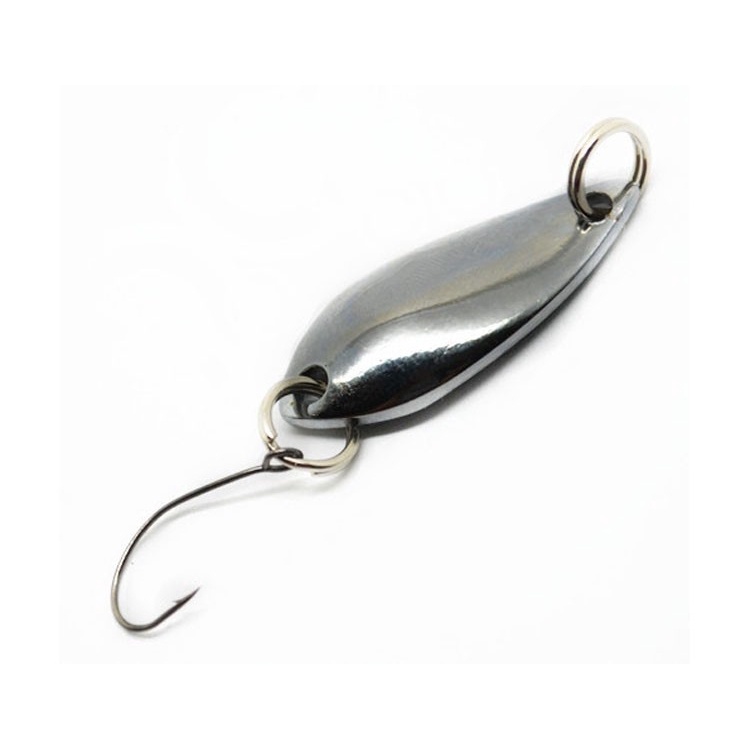 6pcs / Lot Umpan Pancing Bahan Metal Keras Ukuran 3cm / 3g Dengan Kail Tunggal Isca