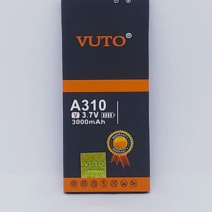 Double Power Battery Batre baterai Vuto Samsung A3 2016 A310 EB-BA310ABE