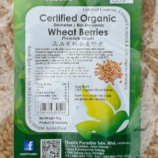 

TERBARU WHEAT BERRIES ORGANIC 1KG BUMBU & BAHAN MASAKAN MAKANAN & MINUMAN