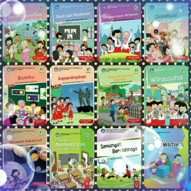 

Buku Tematik Kelas 6 SD Tema 123456789 PAI Matematika PJOK Kurikulum 2013 Revisi 2018 Kemendikbud