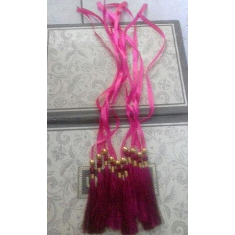 

rumbai,pembatas buku yasin,tassel