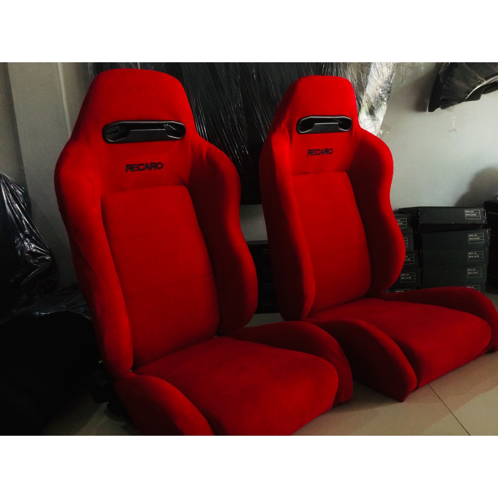 JOK RACING RECARO SR3 SUEDE MERAH LIMITED