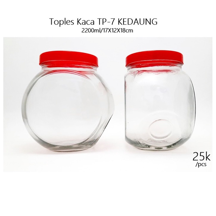 Toples Cendol/Toples Jadul/Toples Es Campur Kaca Kedaung TP-7 KEDAUNG 2200ml &amp; TP-7SJ 1200ml